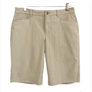 Eddie Bauer | Nylon Khaki Horizon Hiking Shorts Size 10